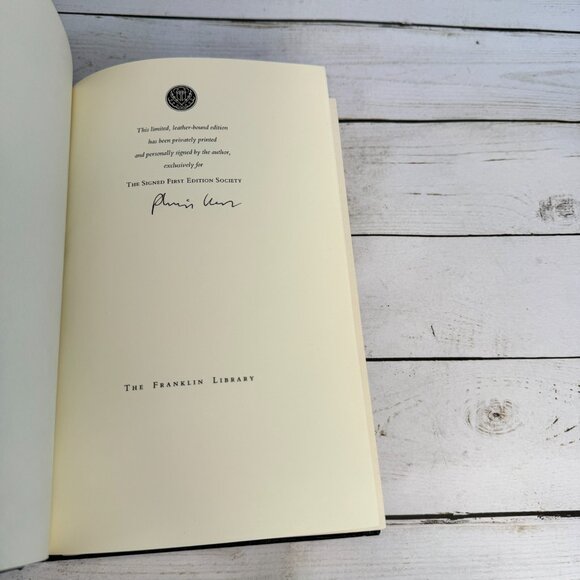 ESAU Philip Kerr SIGNED First Edition Franklin Library Leather Hardcover Book - Picture 7 of 11
